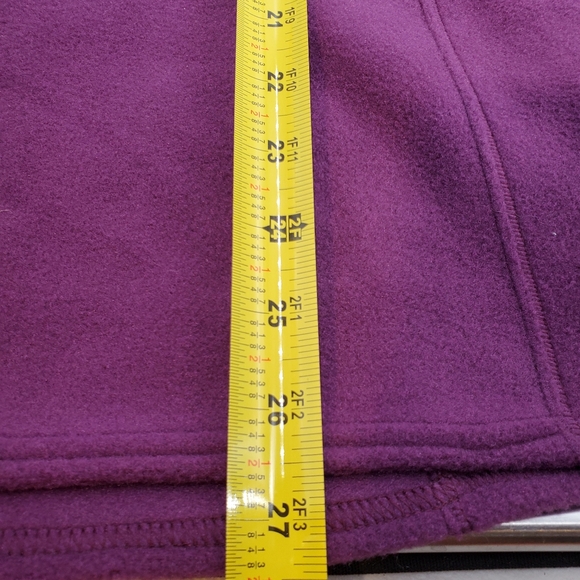 Narragansett Traders Women's Fleece Pullover Purple 1/2 Zip sz Large NWT - Picture 7 of 14